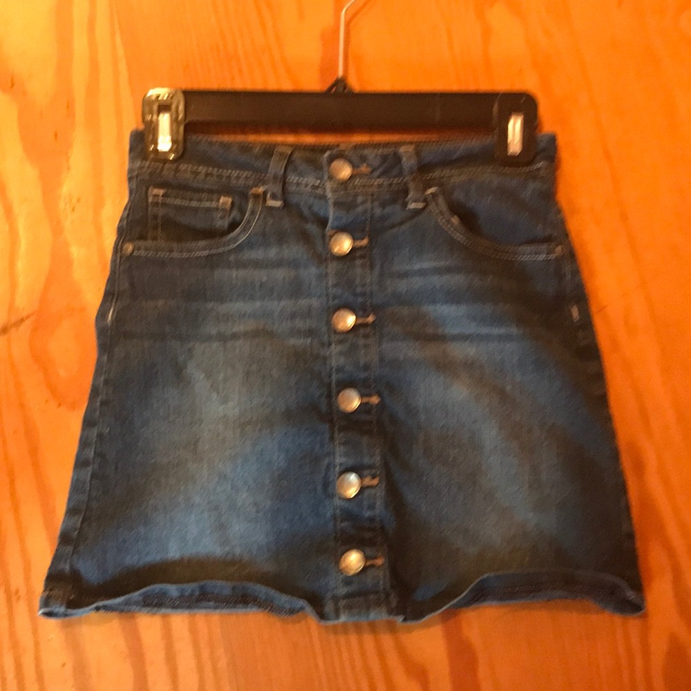 kids jean skirt